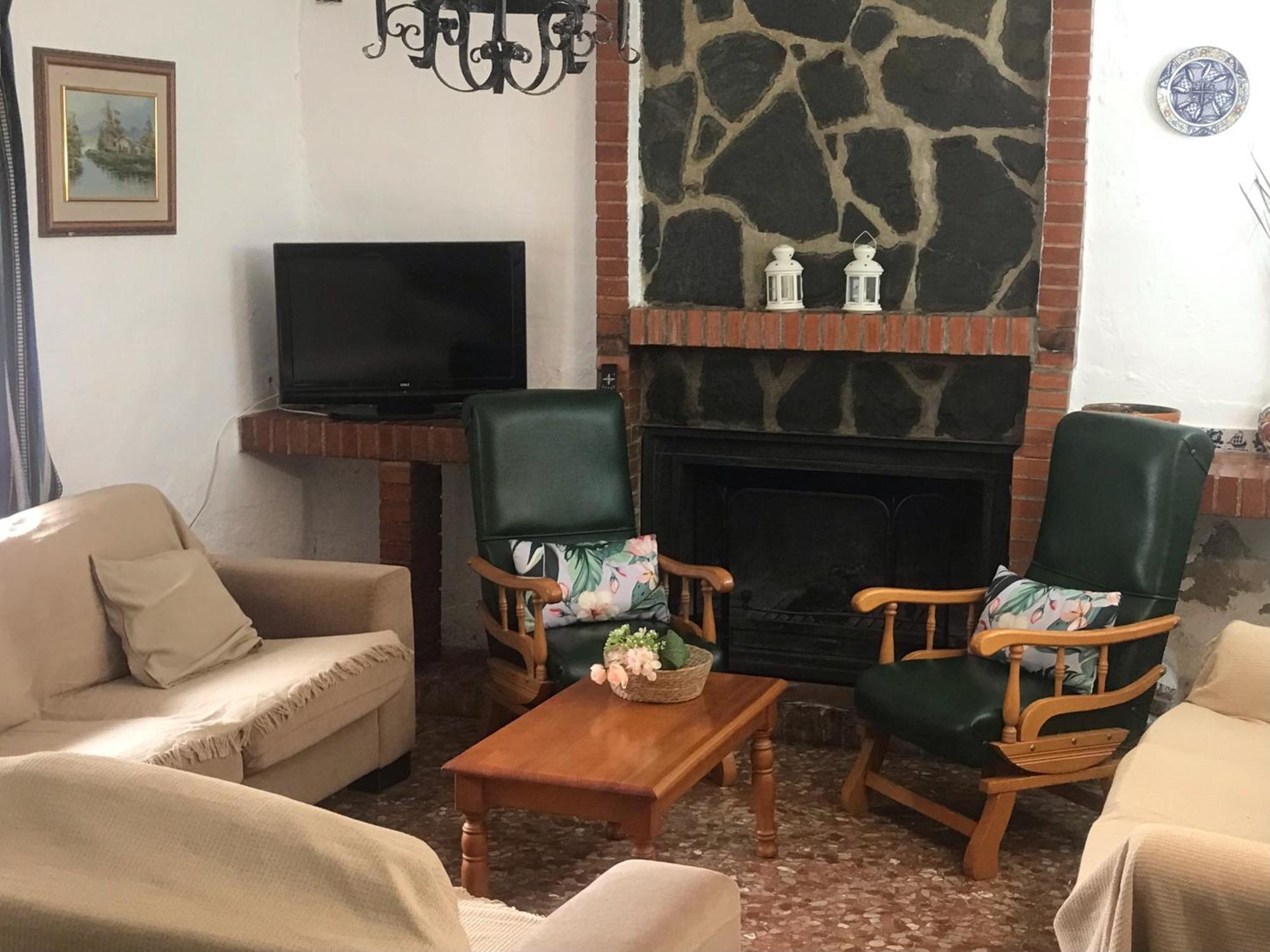Casa Rural En Parque Natural Con Chimenea, Piscina Y Barbacoa En Víznar Exterior foto